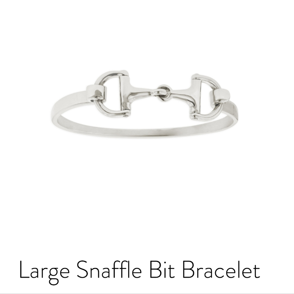 DESIGNER KABANA SNAFFLE BIT BANGLE BRACELET